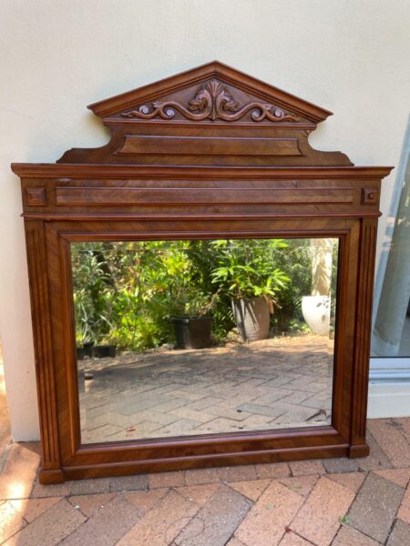 Antique Mantle Mirror - Antique for sale