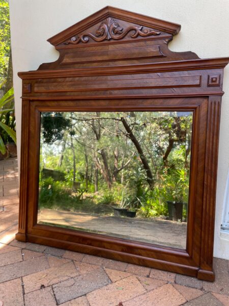 Antique Mantle Mirror - Antique for sale