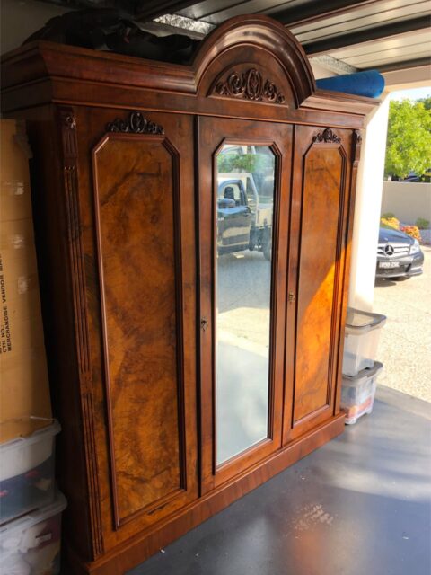 Antique Wardrobe - Antique Furniture Restoration for Wardrobes