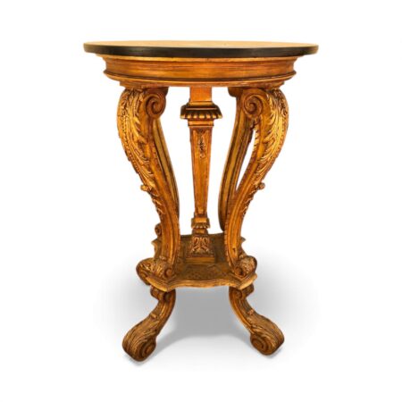 Italian NeoClassical 19th Century Pietra Dura Inlaid Table - Antique Furniture for Sale