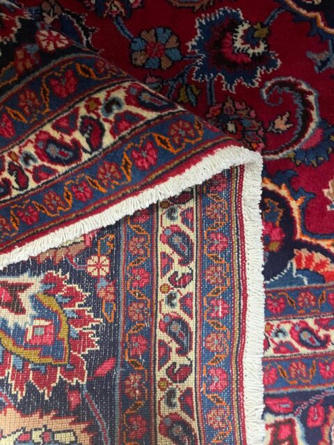 Handmade Mashhad Rug - Antique Furniture for Sale
