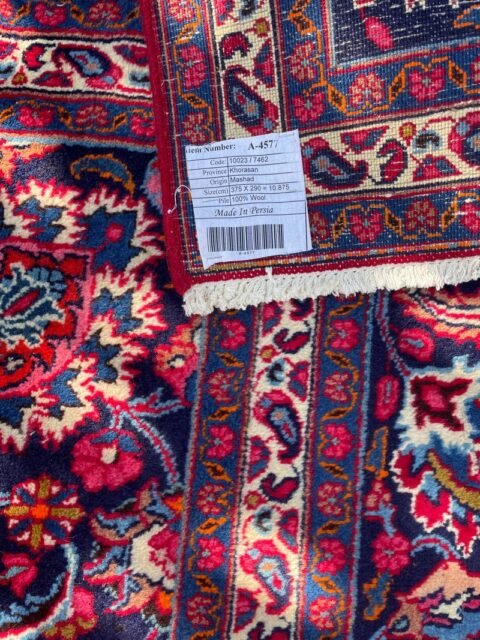 Handmade Mashhad Rug - Antique Furniture for Sale