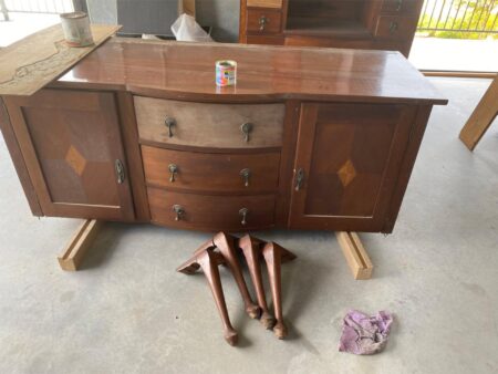 Rosewood Buffet - Antique Furniture Restoration for Buffets