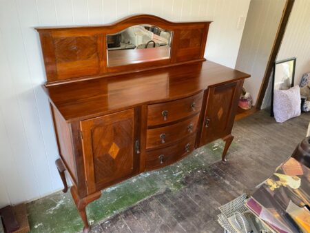 Rosewood Buffet - Antique Furniture Restoration for Buffets