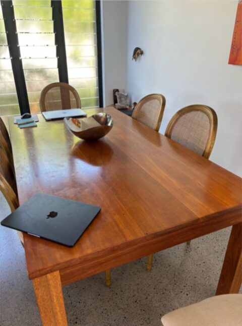 Tasmanian Blue Gum Table - Antique Furniture Restoration for Tables