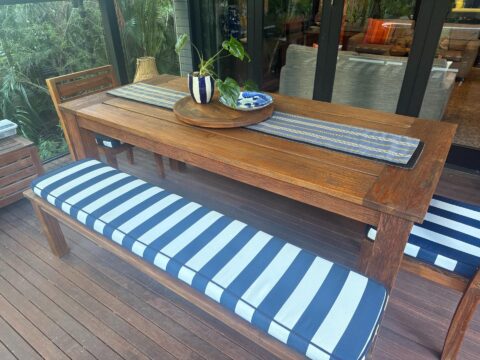 Outdoor furniture repair and refinish service on the Sunshine Coast and in Brisbane